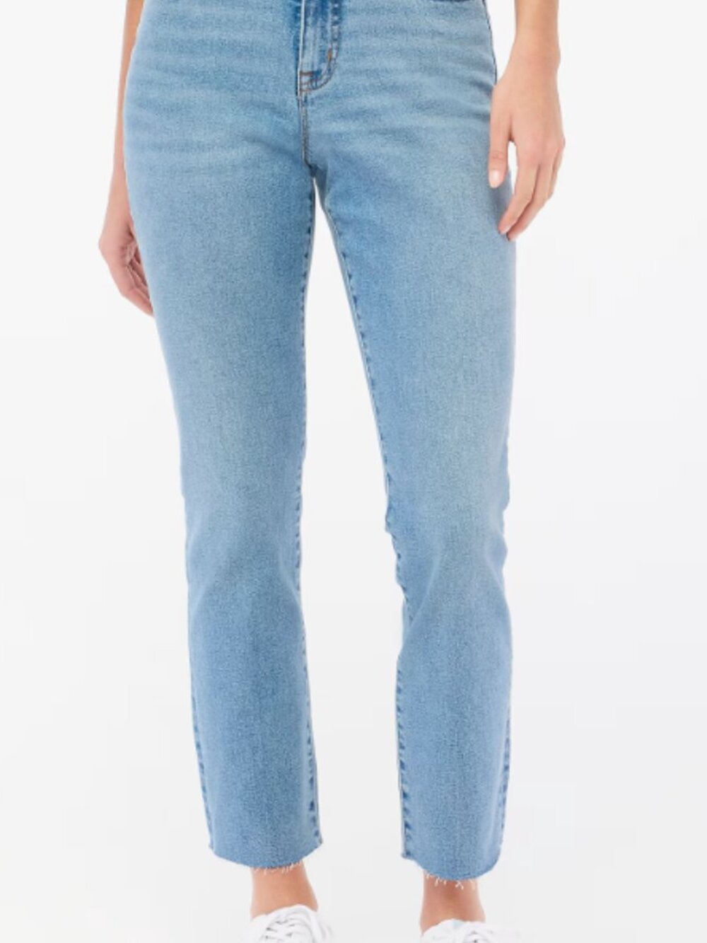 J.Crew Factory Essential straight jean in all-day stretch